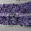 100% Real Dye Rabbit Plate / Blue Rabbit Fur Skin Plate For Clothes