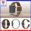 Modern Buckle Genuine Leather Watch Band For Apple Watch Strap Bracelet Wrist Band With Adapter Clasp Replacement