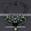 Fashion Crystal Necklace Jewelry Statement Bib Pendant Charm Chain Choker Chunky