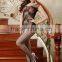 girls sheer nylon bodystocking