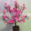 hot sale artificial flower tree plant artificial cherry flower plant bonsai