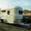 2 horse straight load float camping trailers horse trailer