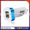 Factory sales Micro Portable Dual Usb car charger 5 V 2.1 A for iphone for Android phone