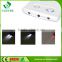 ABS material flashlight 2*F3LED business card led light
