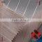 polyester lurex yoryu stripe fabric crinkle chiffon for fashion girls dress