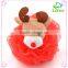 Mesh bath shower ball sponge