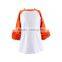 wholesale ruffle raglan shirt little girl kids boutique shirts latest design girls top