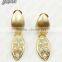 Juyuan Fashion 18K Gold Plated Pendant&Earring Pearl Set