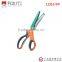 9 inch Promotional Black ABS Handle Pinking Patterned Scissors