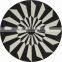 Public bathroom floor designs natural marble black waterjet star pattern