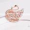 2015 Fashion elegant female Swan Crystal Rhinestone Brooch Zinc alloy Brooch