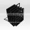 Collapsible folding perforated A4 metal magazine holder