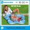 outdoor red round pvc inflatable animal Dolphin swimming pool for kids, ASTM/EN71 factory customised water float pool