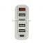 HUNDA 5V 12Amp Type C 6-Port USB Charger with Quick Charge 3.0 Plus 4 USB Smart Port