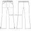 Women's Alexis Elastic Waist Scrub Pant From Zhengzhou XingYuan Hospital Garment