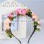 factory directly cheap flower hair band.handmade fashion hair jewelry accessory