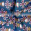 75D Polyester Twist India Digital Calico Chiffon Silk Print Fabrics for Jacket