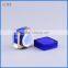 Square cute Mini shape plastic empty eye cream jar