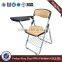 Top quality with adjustable arms student furniture folding chair(HX-TRC042)