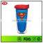 24oz insulated double wall promotion mug with plastic lid