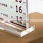 acrylic desktop menu display stand/holder