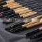 24 Pcs Professional Makeup Brushes Cosmetic Set Kit + Pouch Bag Case Black Wood2
