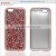Full Diamond High Light Plating Tpu Cute Girl Mobile Phone Back Cover Case for lg Aka L90 Z90/VIBE SHOT A1000 A7010/K4 NOTE