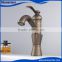 Custom Product Antique brass single handle wash basin tap