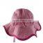 Anime Mesh Vented Print Funny Plain Custom Bucket Hat With String