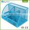 Multi-color modern mesh desk supplies organizer 6 Compartments with drawer