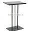 Cross Podium, Floor Standing Pulpit, Slanted Top, Steel with Wood Base, Silver (LCTPCRSSLV)(CP-B-0214)