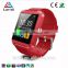 Promotion price U8 digital smart watch bluetooth TFT display wrist watch