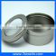 cute metal cookie tin box biscuit tin can with clear PVC window