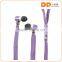 Cheap price and high quality shoelace earphone free sample in ear earphones ome logo available waterproof shoelace headphone