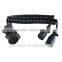 Heavy Duty Trailer Electrical Cable Suzie Coil With Molded Plug