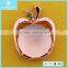 Rose Quartz Apple Shaped Pendant Jewelry Wholesale of 2015 Valentine Gift