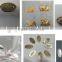 Matt gold color small metal crafts logo tag name plated for clothes and scarf