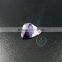 10MM Triangle Shape Faceted Cut Natural Purple Amethyst Semi Precious Loose Stone Gemstone DIY Ring Earrings Cabochon 4160009