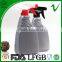 500ml empty household use black plastic bottle with trigger spray