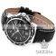 Fashion Orkina Mens Black Dial Analog Sport Quartz Wrist Watch