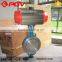 Metal Seal Wafer Connection Stainless Steel Air Butterfly Valve 8''