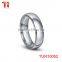 8MM Mens rings domed ring Tungsten Ring Koa Wood Inlay Titanium Strip Comfort Fit Wedding Band