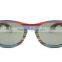 fancy colorful bamboo sunglasses