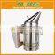 Wholesale stainless steel manual bee smoker for beekeeper