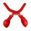 Portable plastic snowball clip ,JAws plastic snowball clip for wholesales