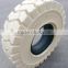 non marking forklift tires 600-9 white from china