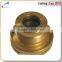 Via drawings CNC brass parts precision brass machining parts