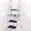 High quality 4 Step Folding ladder Safety Handrail Rail
