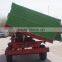 hot sale Euro style tractor use hydraulic 9Ton,heavy duty farm tipping trailer, rear and side tipping with CE