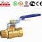 1/8-4 Inch Cheap Small Brass Ball Valve for India Market
